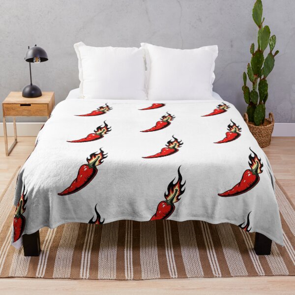 Item preview, Red chili pepper with flames designed and sold by Good_Things.