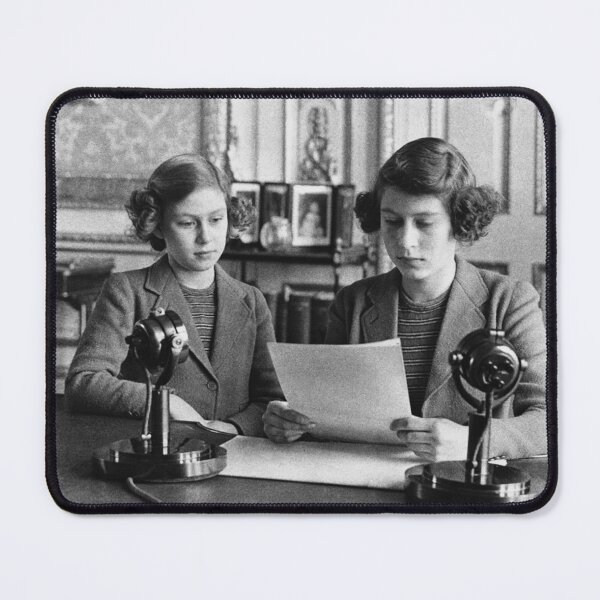 Item preview, The young Queen Elizabeth II and her sister Margaret designed and sold by KNBS.