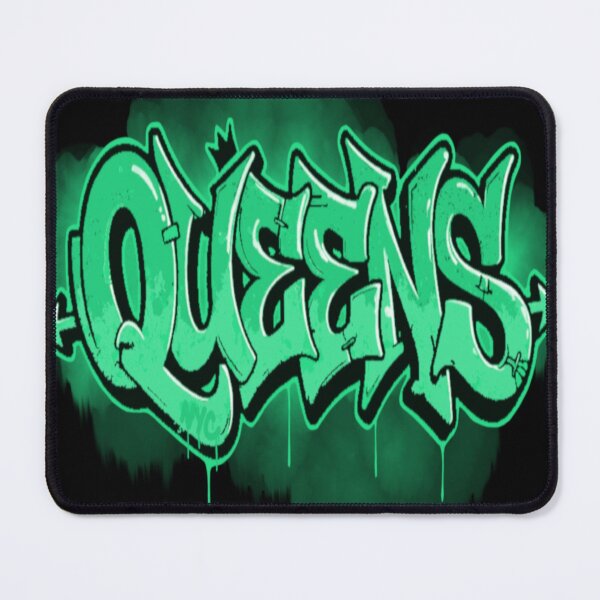 Item preview, Queens New York City Green Graffiti Letters designed and sold by EZPAINT.