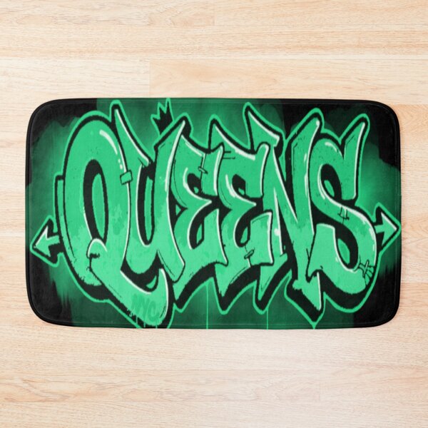 Item preview, Queens New York City Green Graffiti Letters designed and sold by EZPAINT.