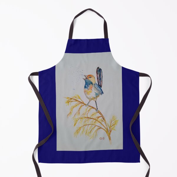 Item preview, Blue Wren, bird design, bird art designed and sold by Garry Greenwood.