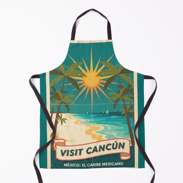 Item preview, Vintage Cancun City 1950s designed and sold by Chantinflas.