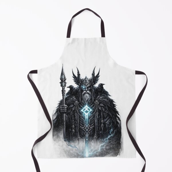 Item preview, Nordic Raven King – Dark Norse Warrior designed and sold by HejStudio.