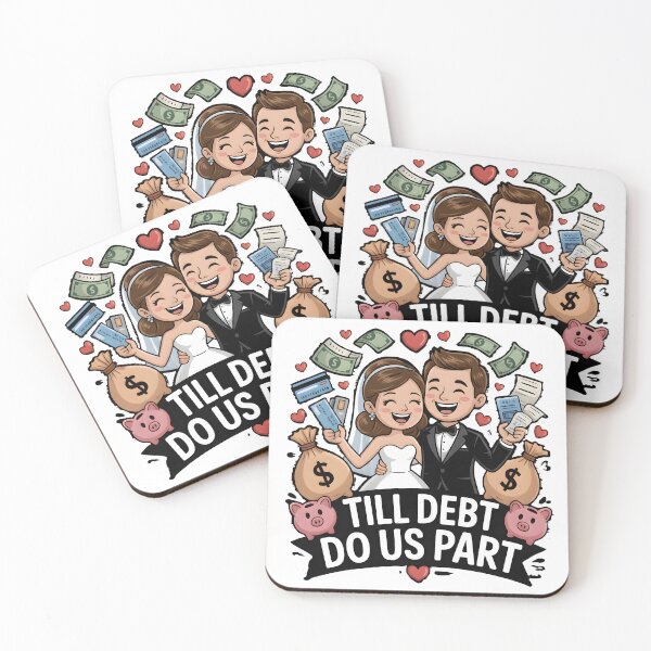 Item preview, Till Debt do us part designed and sold by SeasonUnstable.