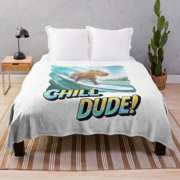 Item preview, Capybara surfing designed and sold by serenafincel.