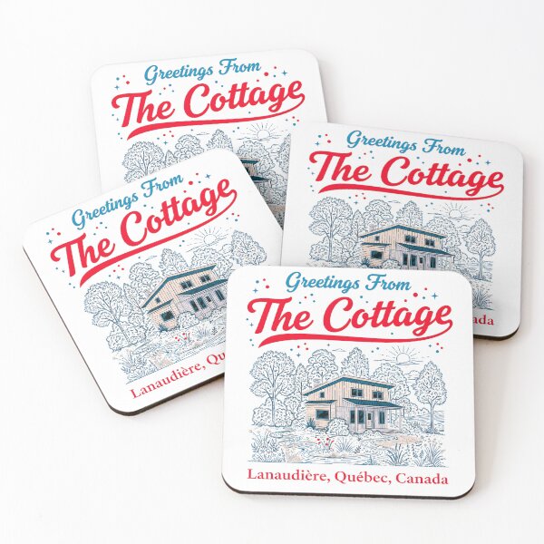 Item preview, Greetings From a Cozy Lake Cottage designed and sold by designleon19.