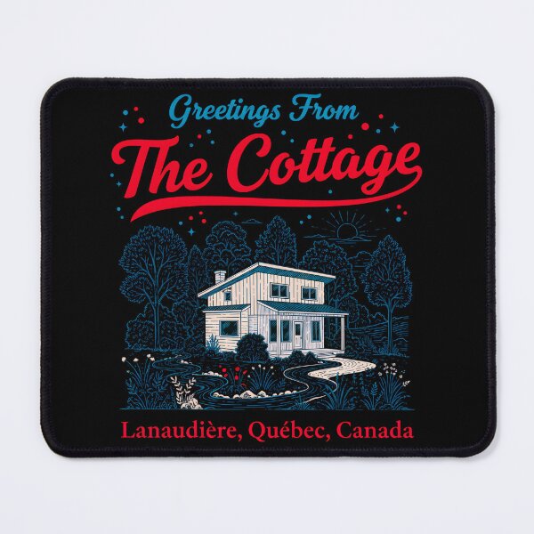 Item preview, Greetings From a Cozy Lake Cottage designed and sold by designleon19.