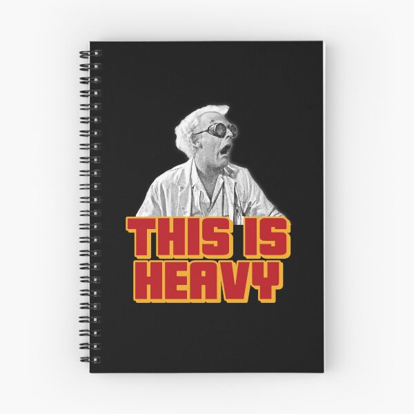 Item preview, This is Heavy - Doc Brown shocked face designed and sold by The Sporty Nerd.