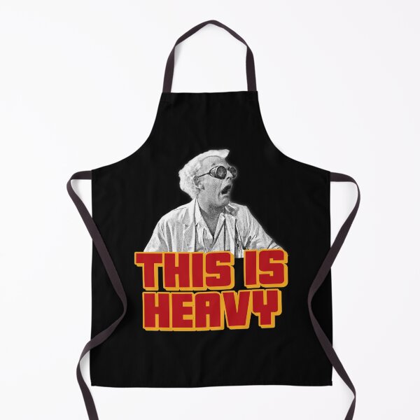 Item preview, This is Heavy - Doc Brown shocked face designed and sold by The Sporty Nerd.