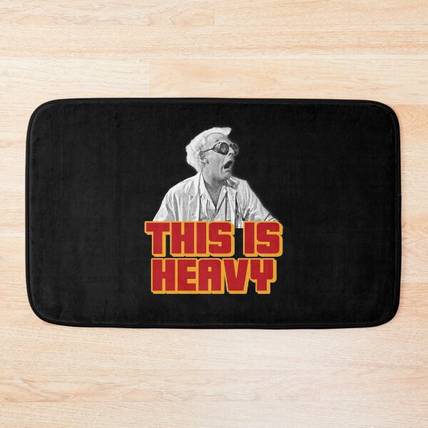 Item preview, This is Heavy - Doc Brown shocked face designed and sold by The Sporty Nerd.