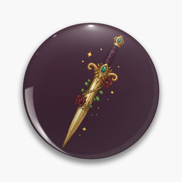 Item preview, Enchanted Sword Sticker – Dark Fantasy Romantasy Aesthetic designed and sold by SnugbugStudios.