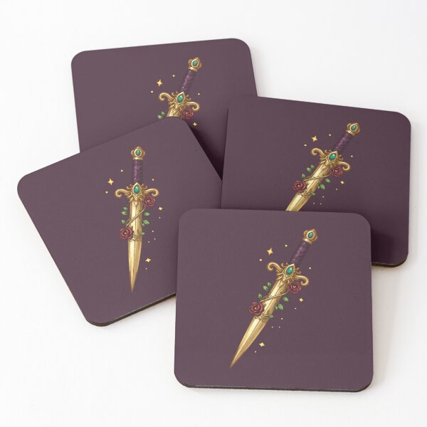 Item preview, Enchanted Sword Sticker – Dark Fantasy Romantasy Aesthetic designed and sold by SnugbugStudios.