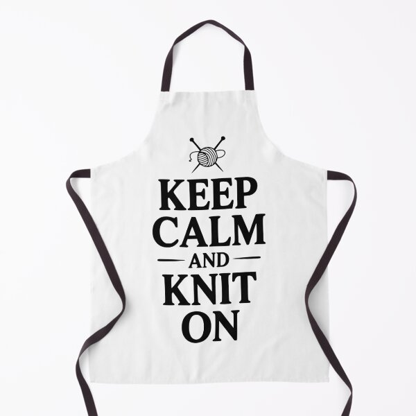 Item preview, Keep Calm and Knit On designed and sold by Frank Ring.