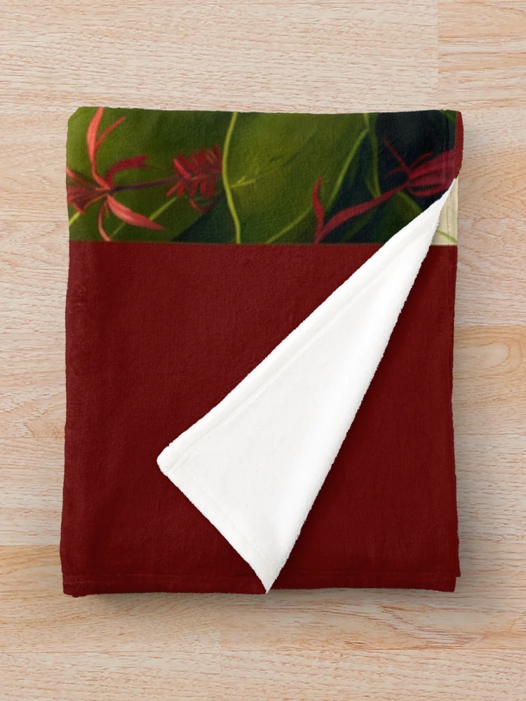 Thumbnail 3 of 6, Throw Blanket, Red Rabbit designed and sold by Charles Ano.