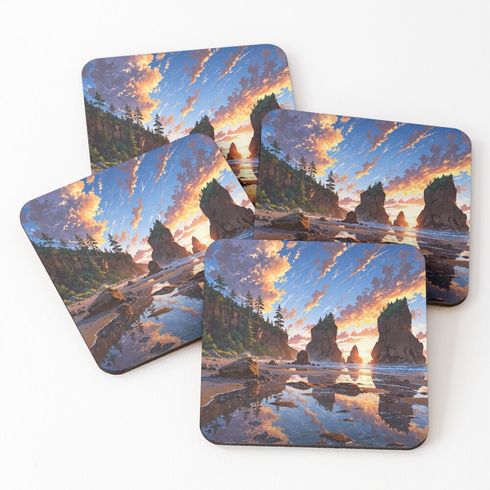 Item preview, Coasters (Set of 4) designed and sold by AestheticVis.