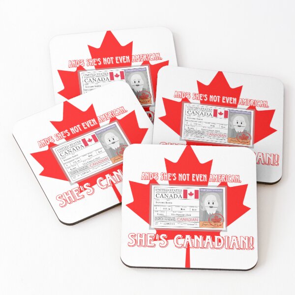 Item preview, She’s Canadian!  designed and sold by Cole-Verse Art.
