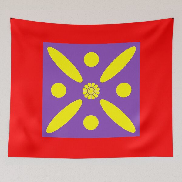 Item preview, Derafsh Kaviani flag/Legendary Banner of Kaveh (Sassanian Battle Banner) درفش کاویانی designed and sold by MahsaWatercolor.