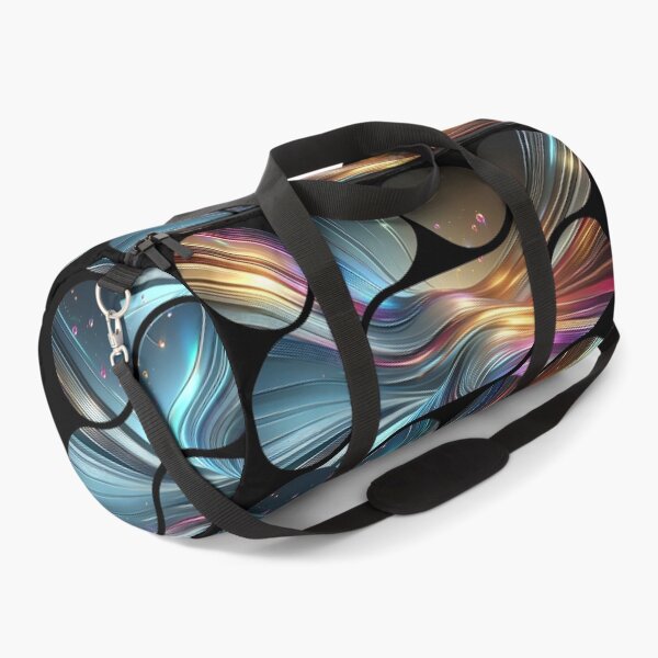 Item preview, Neon Waves Holographic Motion Pattern designed and sold by Szpaku desart .