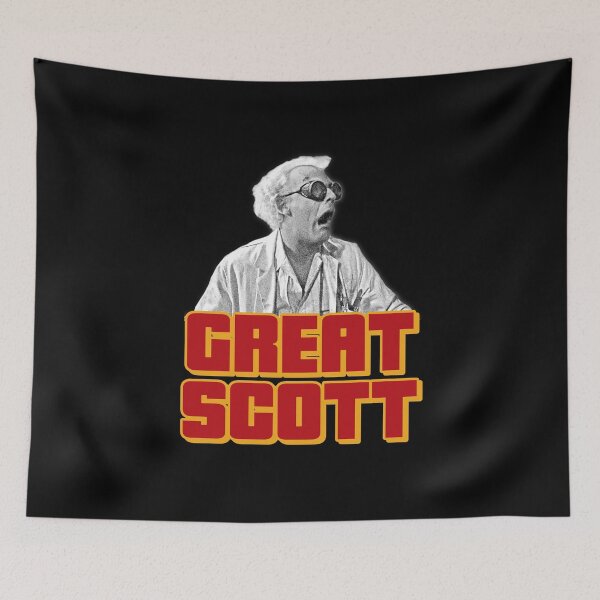 Item preview, Great Scott - Doc Brown shocked face designed and sold by The Sporty Nerd.
