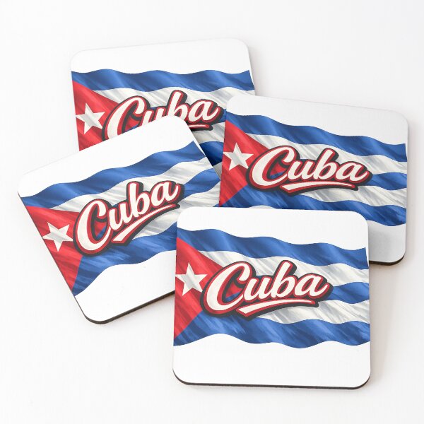 Item preview, Cuba Waving Flag Design – Cuban Pride Patriotic Country Graphic designed and sold by GarnerSupplyCo.