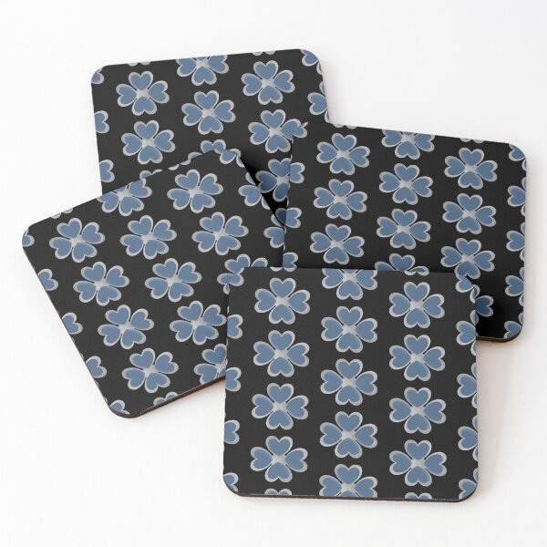 Item preview, Pendant blue clover print designed and sold by YaroshMaria.