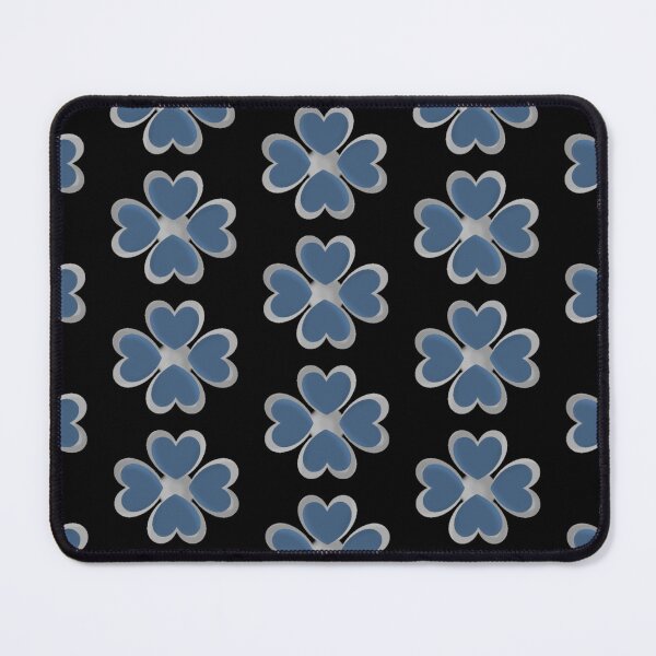 Item preview, Pendant blue clover print designed and sold by YaroshMaria.