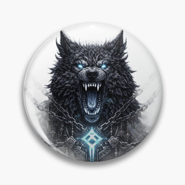 Item preview, Frost Wolf Unchained – Dark Nordic Power designed and sold by HejStudio.
