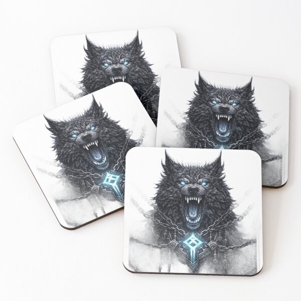 Item preview, Frost Wolf Unchained – Dark Nordic Power designed and sold by HejStudio.
