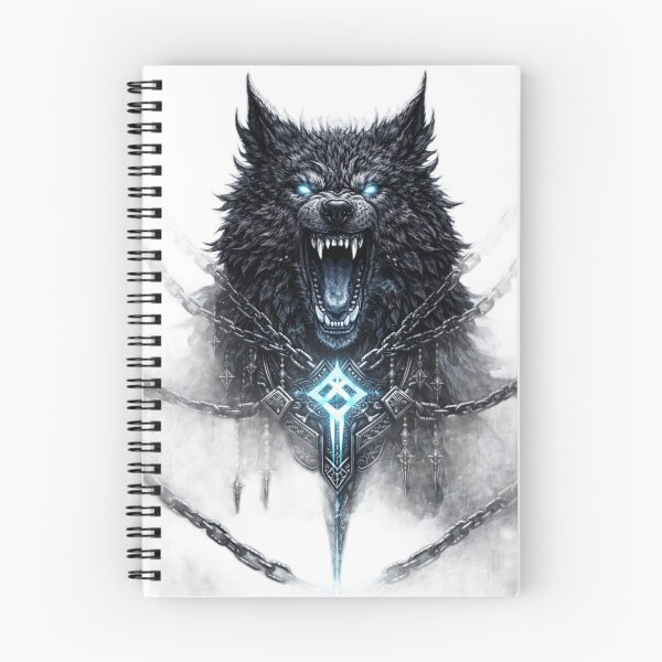 Item preview, Frost Wolf Unchained – Dark Nordic Power designed and sold by HejStudio.