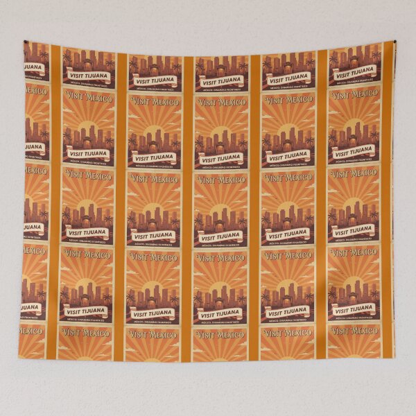 Item preview, Vintage Tijuana City 1950s designed and sold by Chantinflas.
