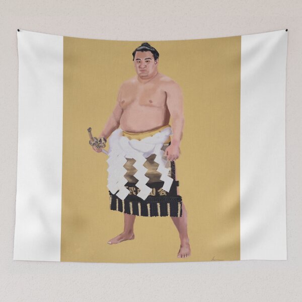 Item preview, Portrait painting of Hoshoryu Tomokatsu designed and sold by thehat24.