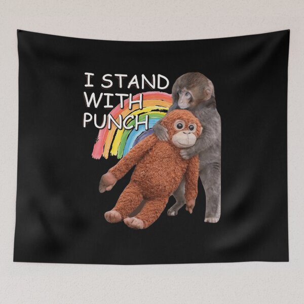 Item preview, I STAND With Punch The Monkey designed and sold by Flirt-Teez.