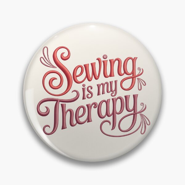 Item preview, Sewing is my Therapy designed and sold by BuxomBabe21.