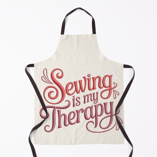 Item preview, Sewing is my Therapy designed and sold by BuxomBabe21.