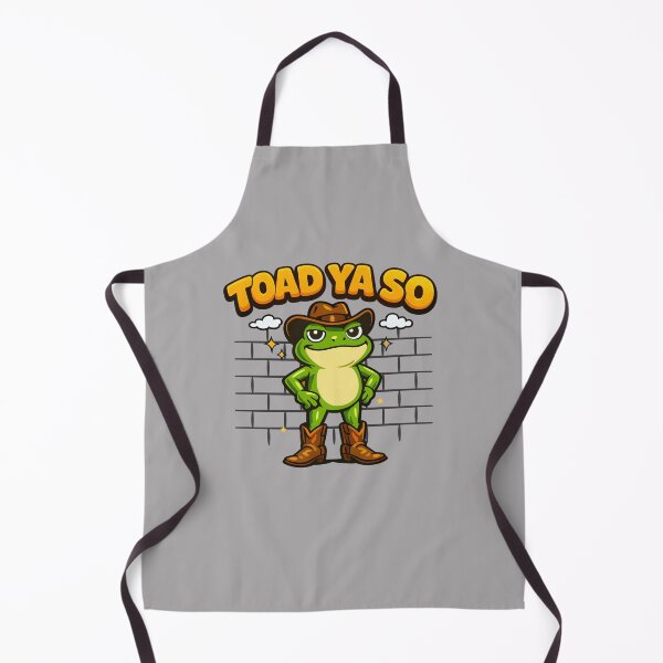Item preview, TOAD YA SO – Funny Cowboy Toad | Pun Humor Western Design designed and sold by Cree8if.