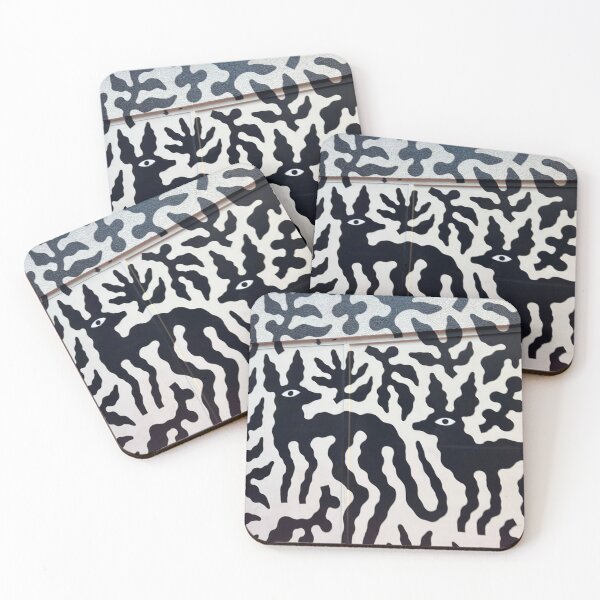 Item preview, Kangaroo Abstract  designed and sold by AcelArtShop.