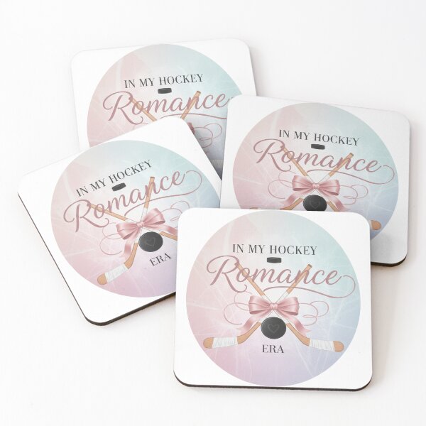 Item preview, In My Hockey Romance Era Bow Aesthetic – Soft Girl Ice Hockey Design designed and sold by YK SHOP.