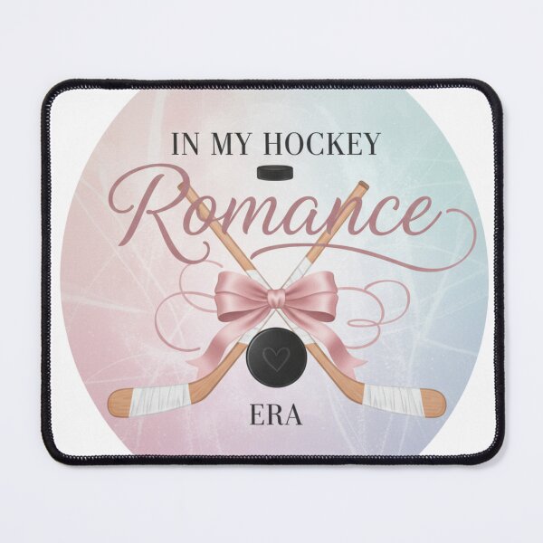Item preview, In My Hockey Romance Era Bow Aesthetic – Soft Girl Ice Hockey Design designed and sold by YK SHOP.