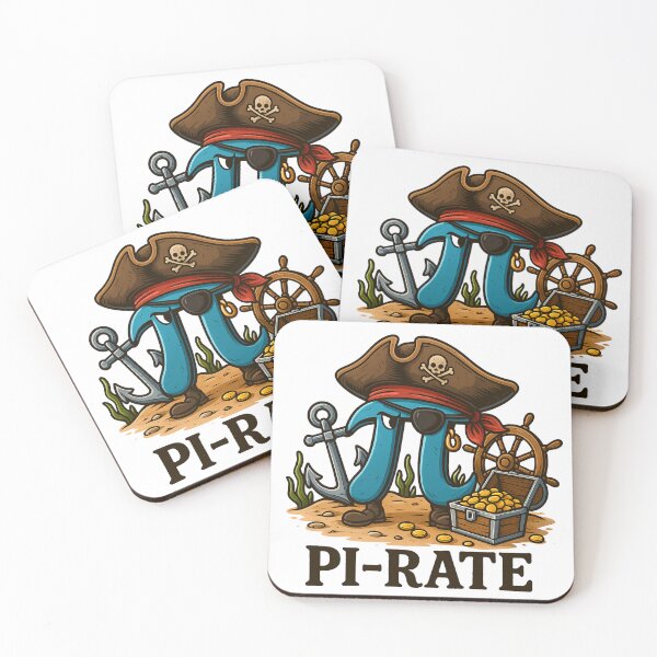 Item preview, Pi‑Rate - Funny Math Teacher designed and sold by ZBIFBOUETLA.