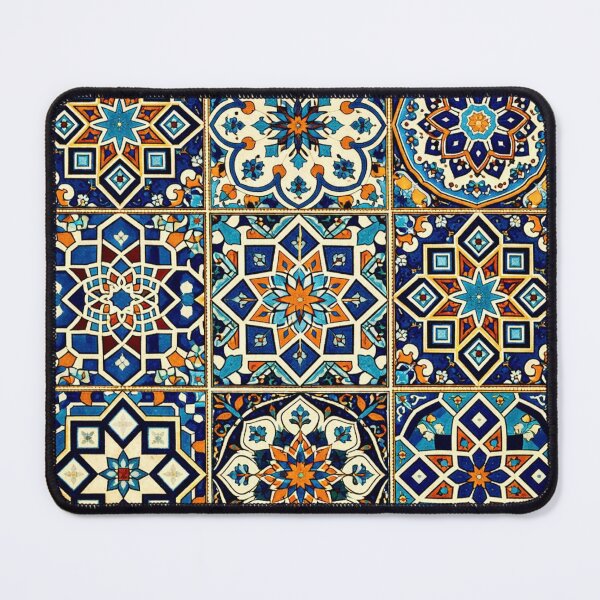Item preview, Moroccan Tile Geometric Pattern designed and sold by Myra365Art.
