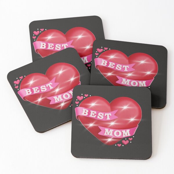 Item preview, Best Mom 3D Glossy Heart - Vibrant Mother's Day Gift designed and sold by SolutionsArt.