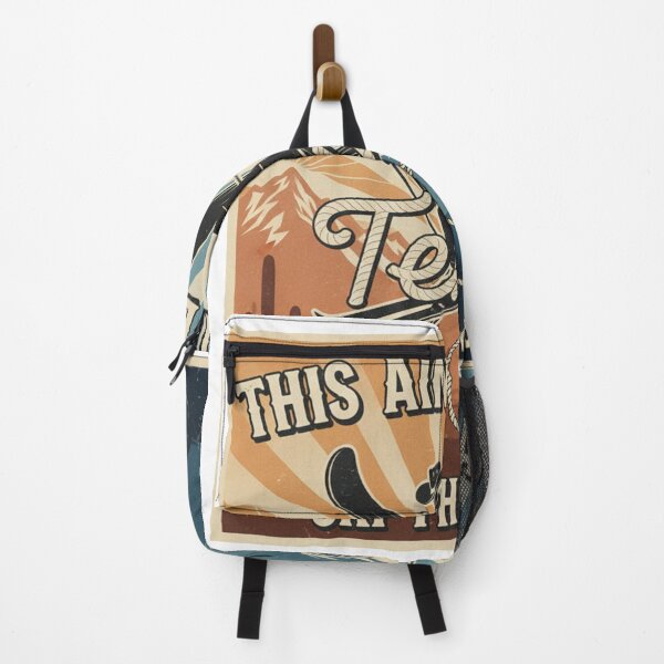 Item preview, This Ain’t Texas Ski The West – Vintage Western Ski Poster Aesthetic designed and sold by YK SHOP.