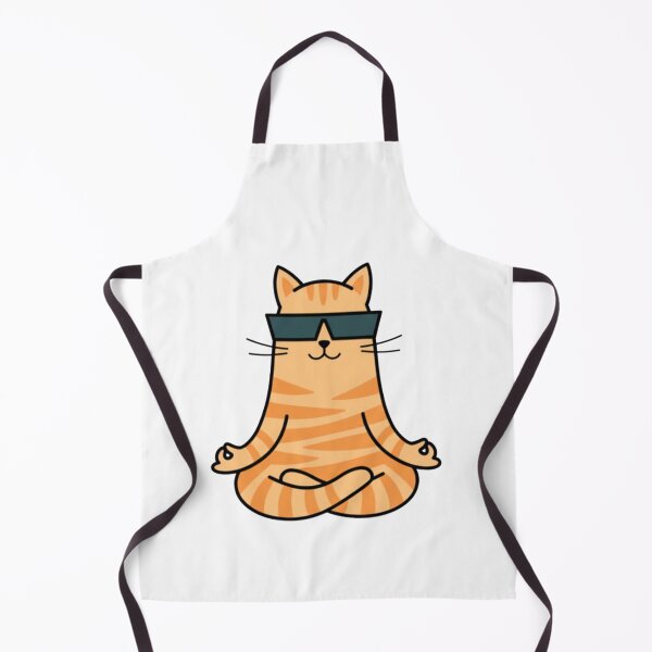 Item preview, Cool Meditating Cat Yoga designed and sold by DariaOltes.
