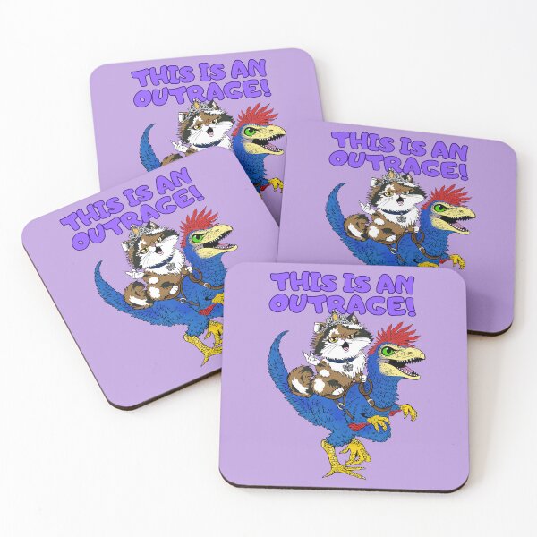 Item preview, This Is An Outrage! designed and sold by Kate Miller Illustrator.