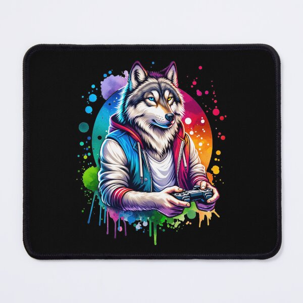 Item preview, Gaming Wolf designed and sold by ReneMM.
