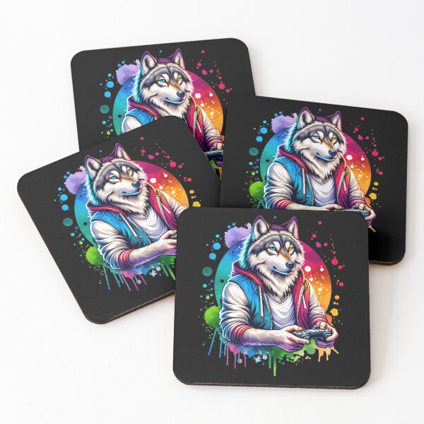 Item preview, Gaming Wolf designed and sold by ReneMM.