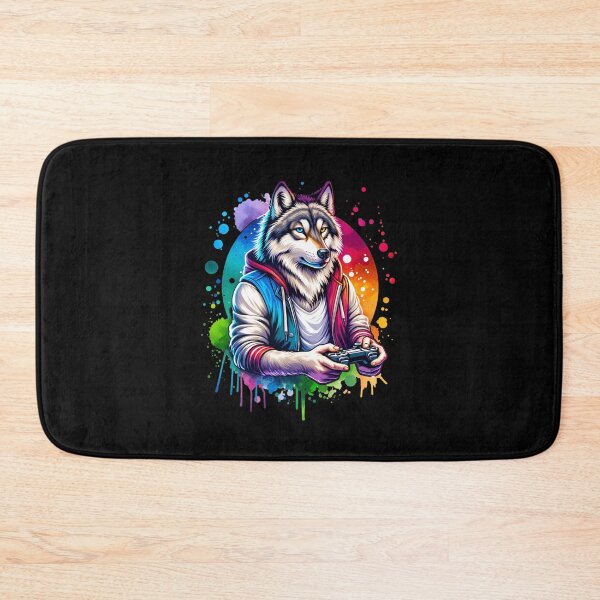 Item preview, Gaming Wolf designed and sold by ReneMM.