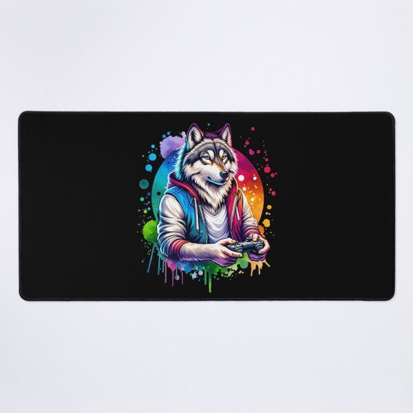 Item preview, Gaming Wolf designed and sold by ReneMM.