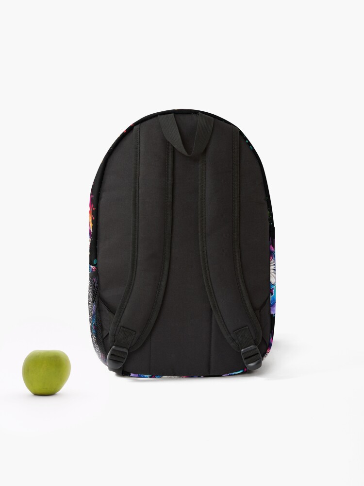 Thumbnail 2 of 3, Backpack, Gaming Wolf designed and sold by ReneMM.