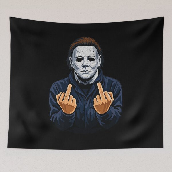 Item preview, Michael Myers Middle Finger designed and sold by keytee.